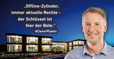 Virale Schließanlage nutzt den Schlüssel als Boten